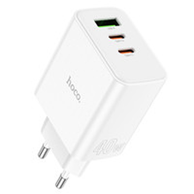 HOCO Pure Power PD40W 3-Port Charger (EU)