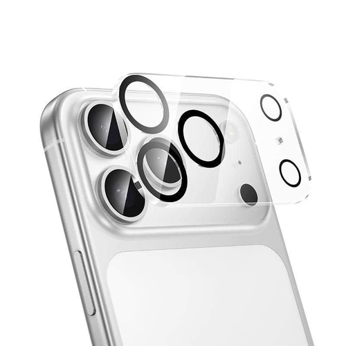 HOCO 3D Night Shooting Circle Lens Glass (Transparent) - iPhone 16 Pro